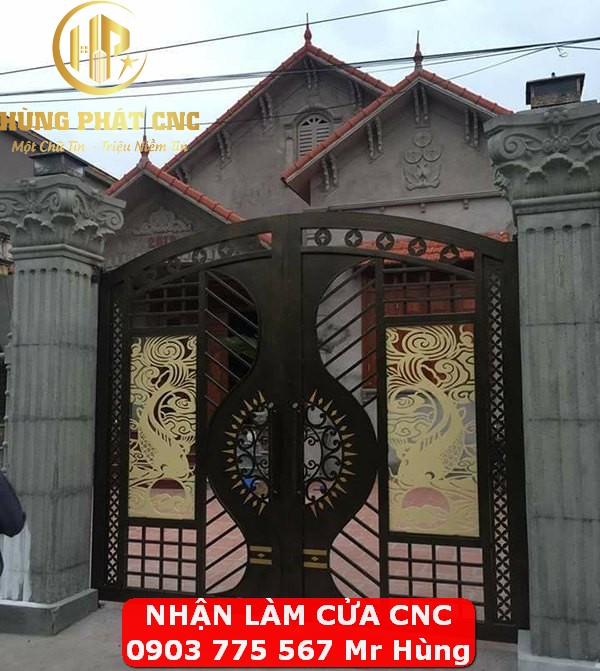 #Thợ làm cửa cổng sắt cnc tại Quận 2