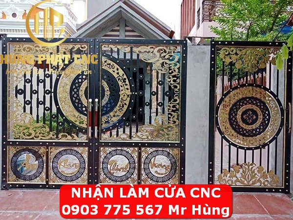 Thi công cửa cổng sắt CNC ở Quận 2 | 0903 775 567 Mr Hùng