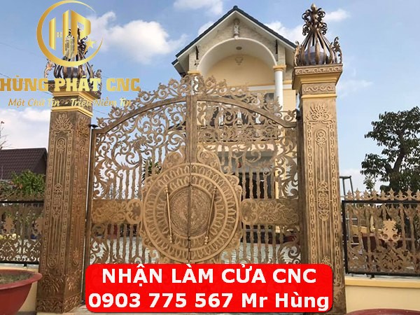 Thi công cửa cổng sắt CNC ở Quận 2 | 0903 775 567 Mr Hùng