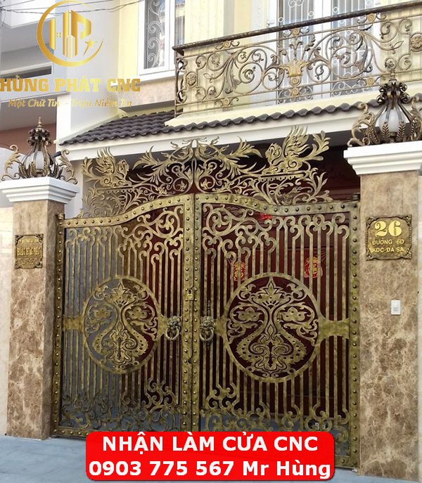 #Thợ làm cửa cổng sắt cnc tại Quận 2