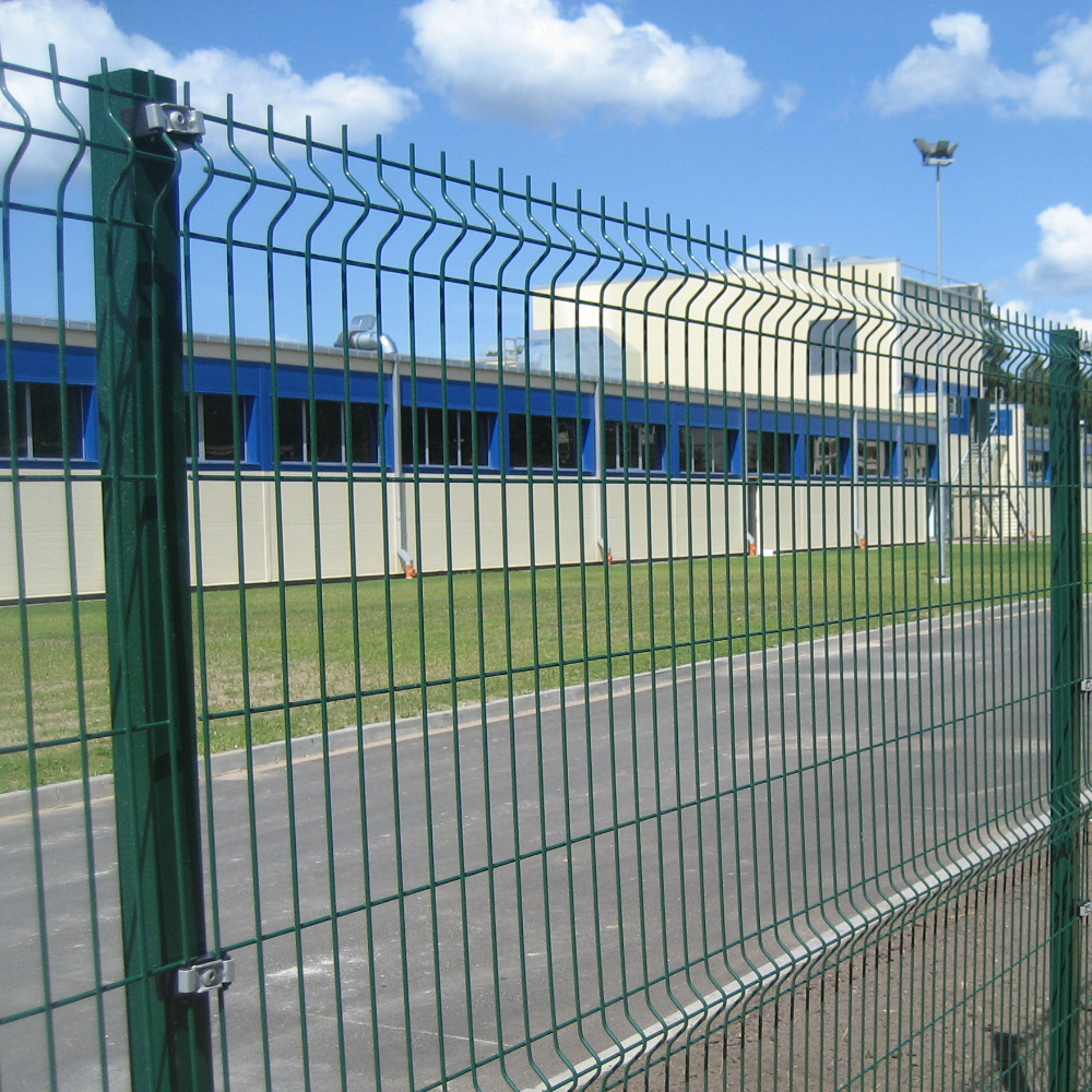 Mẫu hàng rào lưới thép chấn sóng Thi công hàng rào bảo vệ khu công nghiệp Đồng Nai