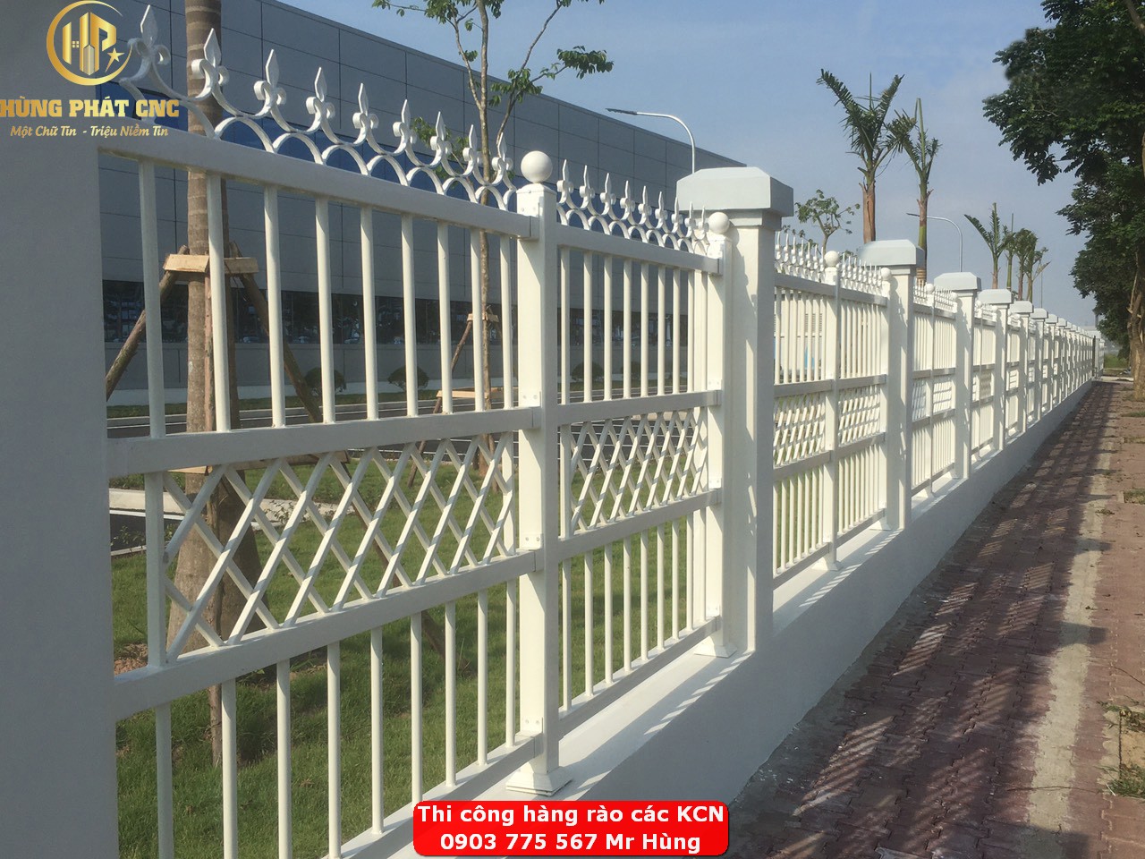 Tìm hiểu chung về hàng rào sắt | Lắp hàng rào khu công ngiệp Đông Nam