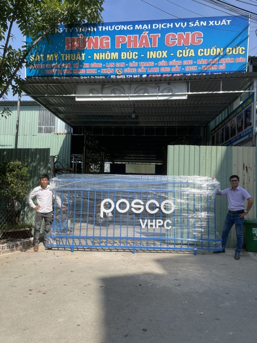 Thi công hàng rào bảo vệ khu công nghiệp Đồng Nai