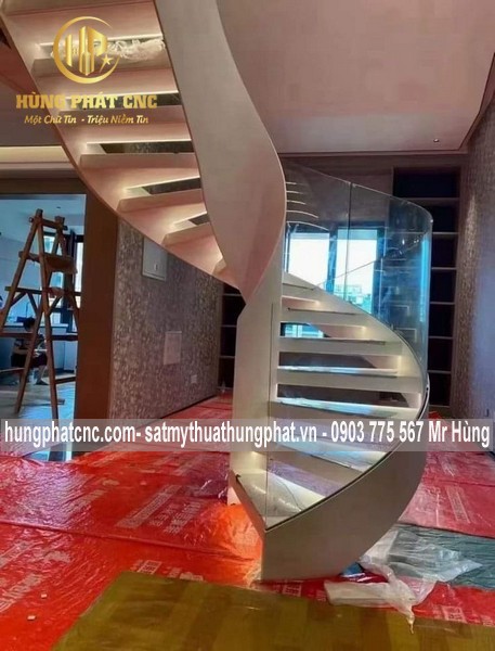Vì Sao Cầu Thang Xoắn Ốc Là Lựa Chọn Lý Tưởng? Cầu Thang Xoắn Ốc Đẹp Thiết Kế & Thi Công Trọn Gói Giá Tốt Nhất