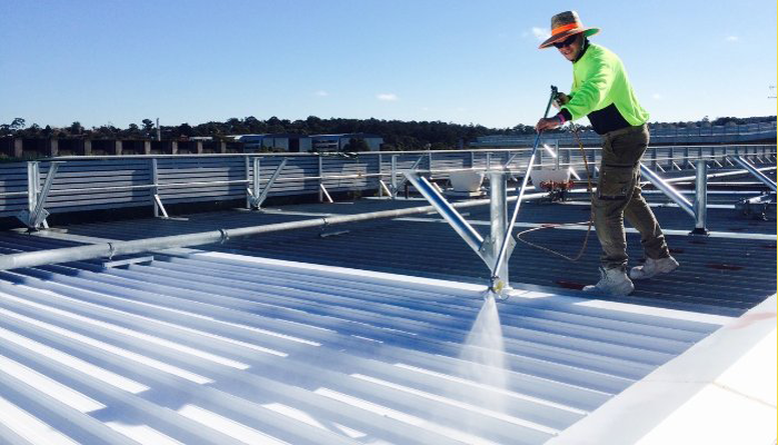 Giải pháp chống nóng và chống thấm mái tôn nhà xưởng khu công nghiệp hiệu quả | Nhận Phun sơn chóng nóng KCN Nhơn Trạch