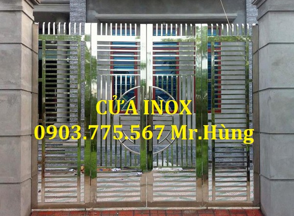 Báo giá thi công cửa cổng inox ở Đà Nẵng